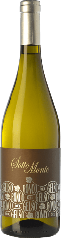 16,95 € Envío gratis | Vino blanco Ronco del Gelso Sottomonte D.O.C. Friuli Isonzo Friuli-Venezia Giulia Italia Sauvignon Blanca Botella 75 cl