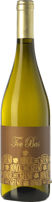 21,95 € Kostenloser Versand | Weißwein Ronco del Gelso Toc Bas D.O.C. Friuli Isonzo Friaul-Julisch Venetien Italien Friulano Flasche 75 cl