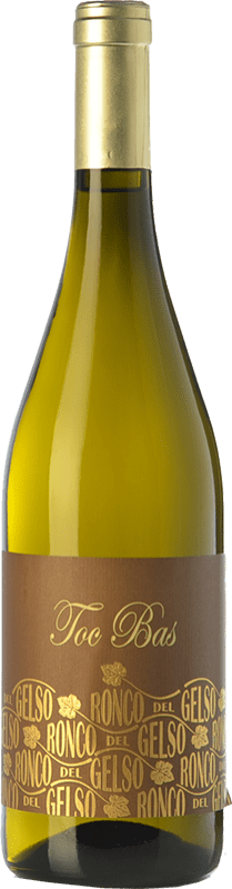 21,95 € Spedizione Gratuita | Vino bianco Ronco del Gelso Toc Bas D.O.C. Friuli Isonzo Friuli-Venezia Giulia Italia Friulano Bottiglia 75 cl