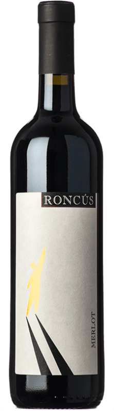 17,95 € Бесплатная доставка | Красное вино Roncús I.G.T. Friuli - Venezia Giulia Фриули-Венеция-Джулия Италия Merlot — Мерло Бутылка 75 cl