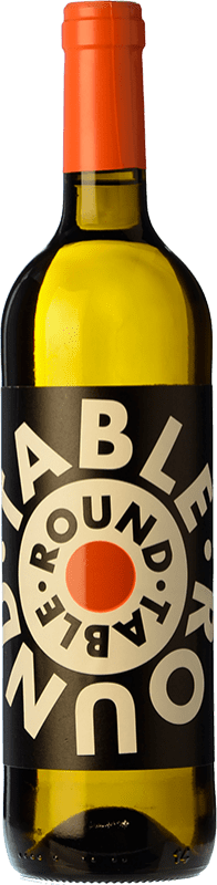 9,95 € Envío gratis | Vino blanco Round Table Blanco España Moscato, Gewürztraminer Botella 75 cl