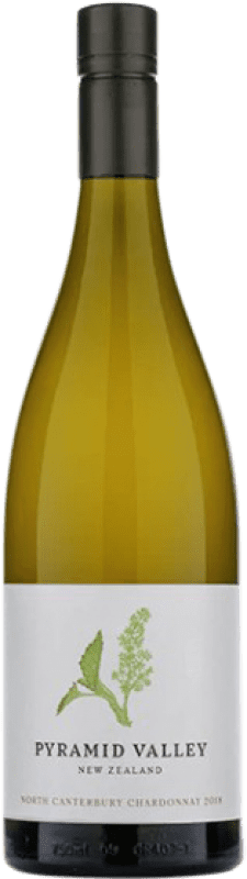 67,95 € Envio grátis | Vinho branco Pyramid Valley I.G. North Canterbury Nova Zelândia Chardonnay Garrafa 75 cl