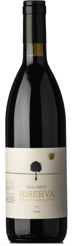 21,95 € Envoi gratuit | Vin rouge Salcheto Réserve D.O.C.G. Vino Nobile di Montepulciano Toscane Italie Colorino, Prugnolo Gentile Bouteille 75 cl