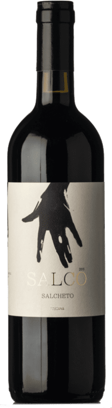 46,95 € Бесплатная доставка | Красное вино Salcheto Salco D.O.C.G. Vino Nobile di Montepulciano Тоскана Италия Prugnolo Gentile бутылка 75 cl