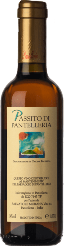32,95 € Spedizione Gratuita | Vino Dolce Salvatore Murana D.O.C. Passito di Pantelleria Sicilia Italia Moscato Mezza Bottiglia 37 cl