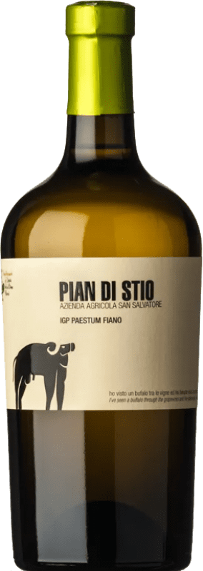 54,95 € Envío gratis | Vino blanco San Salvatore 1988 Pian di Stio D.O.C. Paestum Campania Italia Fiano Botella 75 cl