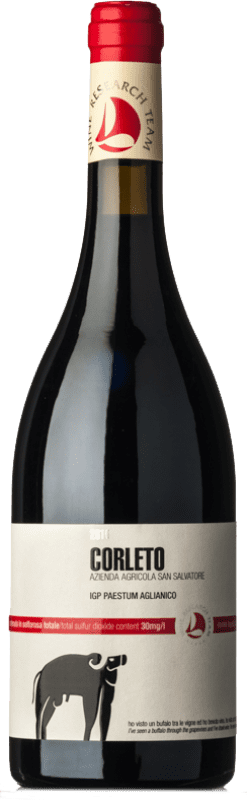 25,95 € Kostenloser Versand | Rotwein San Salvatore 1988 Corleto D.O.C. Paestum Kampanien Italien Aglianico Flasche 75 cl