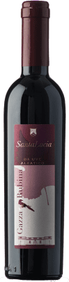 19,95 € Free Shipping | Sweet Wine Saint Lucia Gazza Rubina I.G.T. Puglia Puglia Italy Aleático Half Bottle 37 cl