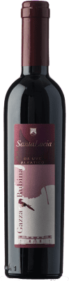 19,95 € Spedizione Gratuita | Vino dolce Saint Lucia Distillers Gazza Rubina I.G.T. Puglia Puglia Italia Aleático Mezza Bottiglia 37 cl