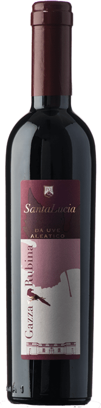 19,95 € Envio grátis | Vinho doce Saint Lucia Distillers Gazza Rubina I.G.T. Puglia Puglia Itália Aleático Meia Garrafa 37 cl