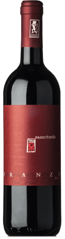 34,95 € Envio grátis | Vinho tinto Sassotondo Franze I.G.T. Toscana Tuscany Itália Teroldego, Ciliegiolo Garrafa 75 cl