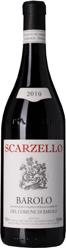 48,95 € Бесплатная доставка | Красное вино Scarzello Comune D.O.C.G. Barolo Пьемонте Италия Nebbiolo бутылка 75 cl