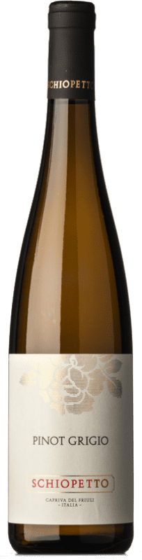 19,95 € Kostenloser Versand | Weißwein Schiopetto dei Fiori D.O.C. Friuli Friaul-Julisch Venetien Italien Grauburgunder Flasche 75 cl