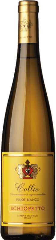 21,95 € Free Shipping | White wine Schiopetto D.O.C. Collio Goriziano-Collio Friuli-Venezia Giulia Italy Pinot White Bottle 75 cl