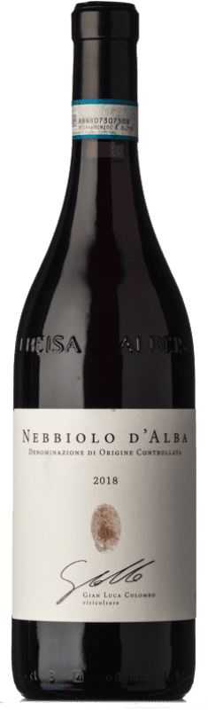 26,95 € 免费送货 | 红酒 Segni di Langa D.O.C. Nebbiolo d'Alba 皮埃蒙特 意大利 Nebbiolo 瓶子 75 cl