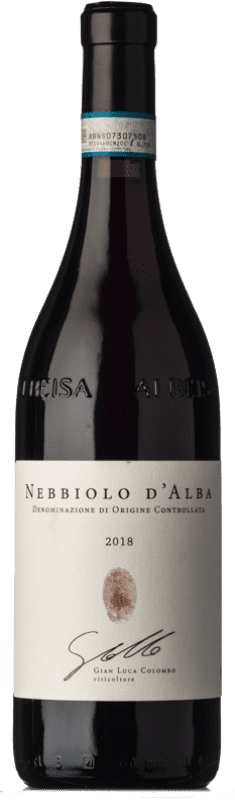25,95 € Envío gratis | Vino tinto Segni di Langa D.O.C. Nebbiolo d'Alba Piemonte Italia Nebbiolo Botella 75 cl