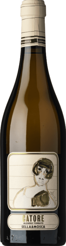 22,95 € Бесплатная доставка | Белое вино Sella e Mosca Catore D.O.C. Alghero Sardegna Италия бутылка 75 cl