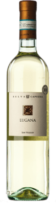 16,95 € Free Shipping | White wine Selva Capuzza San Vigilio D.O.C. Lugana Lombardia Italy Trebbiano di Lugana Bottle 75 cl