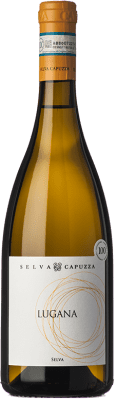 16,95 € 免费送货 | 白酒 Selva Capuzza Selva D.O.C. Lugana 伦巴第 意大利 Trebbiano di Lugana 瓶子 75 cl