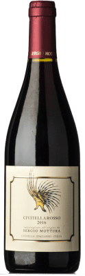 23,95 € Бесплатная доставка | Красное вино Mottura Rosso I.G.T. Civitella d'Agliano Лацио Италия Merlot, Montepulciano бутылка 75 cl