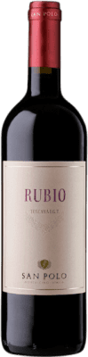 11,95 € Free Shipping | Red wine San Polo Rubio I.G.T. Toscana Tuscany Italy Sangiovese Bottle 75 cl