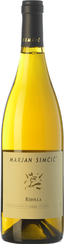 36,95 € Envoi gratuit | Vin blanc Simčič Cru Selection Crianza I.G. Primorska Goriška Brda Slovénie Ribolla Gialla Bouteille 75 cl