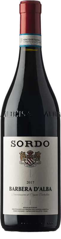 14,95 € Kostenloser Versand | Rotwein Sordo D.O.C. Barbera d'Alba Piemont Italien Barbera 75 cl