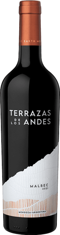 16,95 € Free Shipping | Red wine Terrazas de los Andes I.G. Mendoza Mendoza Argentina Malbec Bottle 75 cl