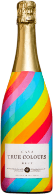 10,95 € Envio grátis | Espumante Branco Sumarroca True Colors Brut — Bruto Jovem D.O. Cava Catalunha Espanha Macabeo, Xarel·lo, Chardonnay, Parellada 75 cl