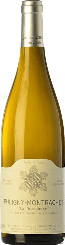 59,95 € Kostenloser Versand | Weißwein Sylvain Bzikot La Rousselle Crianza — Kurze Fassreifung A.O.C. Puligny-Montrachet Burgund Frankreich Chardonnay 75 cl