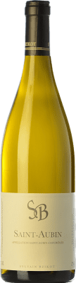 39,95 € Envío gratis | Vino blanco Sylvain Bzikot Saint-Aubin Crianza A.O.C. Côte de Beaune Borgoña Francia Chardonnay Botella 75 cl