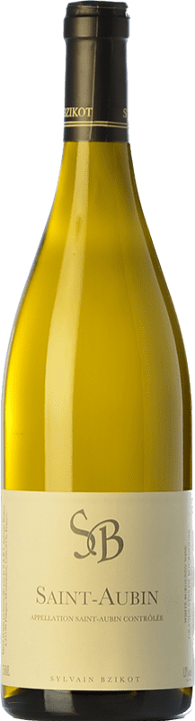 39,95 € Envio grátis | Vinho branco Sylvain Bzikot Saint-Aubin Crianza A.O.C. Côte de Beaune Borgonha França Chardonnay Garrafa 75 cl