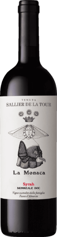 25,95 € Free Shipping | Red Wine Tasca Conti d'Almerita Sallier de La Tour La Monaca D.O.C. Sicilia Sicily Italy Syrah — Shiraz 75 cl