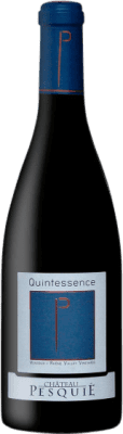 21,95 € Envio grátis | Vinho tinto Château Pesquié Quintessence Rouge A.O.C. Côtes du Ventoux Rhône França Syrah, Grenache Tintorera Garrafa 75 cl