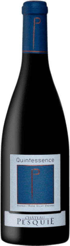 22,95 € Kostenloser Versand | Rotwein Château Pesquié Quintessence A.O.C. Côtes du Ventoux Rhône Frankreich Syrah, Garnacha — Grenache Eco — Biologisch 75 cl