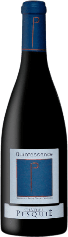 21,95 € Envío gratis | Vino tinto Château Pesquié Quintessence Rouge A.O.C. Côtes du Ventoux Rhône Francia Syrah, Garnacha Tintorera Botella 75 cl