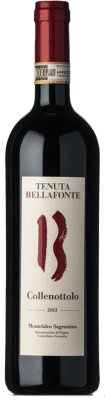 42,95 € Spedizione Gratuita | Vino rosso Bellafonte Collenottolo D.O.C.G. Sagrantino di Montefalco Umbria Italia Sagrantino Bottiglia 75 cl
