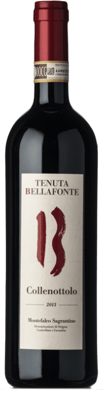 42,95 € 免费送货 | 红酒 Bellafonte Collenottolo D.O.C.G. Sagrantino di Montefalco 翁布里亚 意大利 Sagrantino 瓶子 75 cl