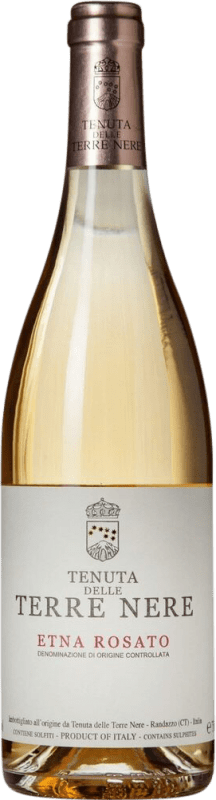 22,95 € Envío gratis | Vino Rosado Tenuta Nere D.O.C. Etna Sicilia Italia Nerello Eco — Ecológico Botella 75 cl