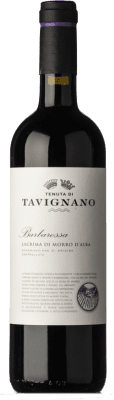 16,95 € Spedizione Gratuita | Vino Rosso Tavignano Barbarossa D.O.C. Lacrima di Morro d'Alba Marche Italia Lacrima 75 cl