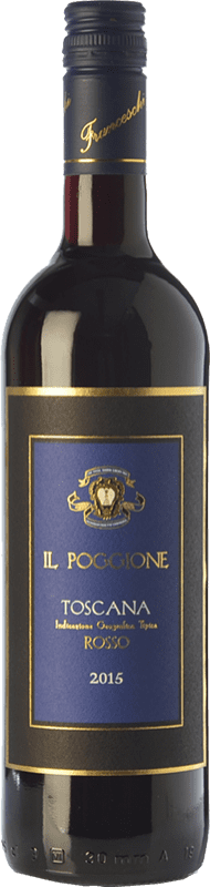 16,95 € Envoi gratuit | Vin Rouge Il Poggione I.G.T. Toscana Toscane Italie Merlot, Cabernet Sauvignon, Sangiovese Bouteille 75 cl