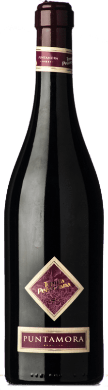 18,95 € Free Shipping | Red Wine Pederzana Vivace Puntamora D.O.C. Lambrusco Grasparossa di Castelvetro Emilia-Romagna Italy Lambrusco 75 cl