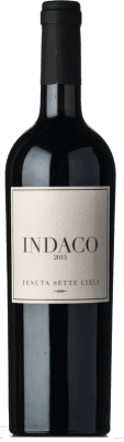 48,95 € 送料無料 | 赤ワイン Sette Cieli Indaco I.G.T. Toscana トスカーナ イタリア Merlot, Cabernet Sauvignon, Malbec ボトル 75 cl