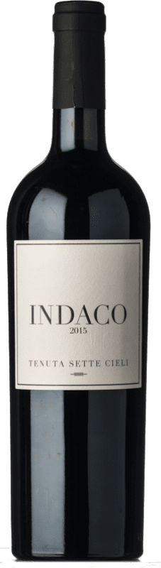 49,95 € Free Shipping | Red wine Sette Cieli Indaco I.G.T. Toscana Tuscany Italy Merlot, Cabernet Sauvignon, Malbec Bottle 75 cl