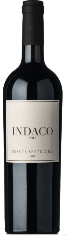 48,95 € Envoi gratuit | Vin rouge Sette Cieli Indaco I.G.T. Toscana Toscane Italie Merlot, Cabernet Sauvignon, Malbec Bouteille 75 cl