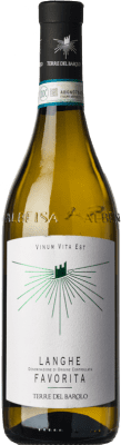 10,95 € Spedizione Gratuita | Vino bianco Terre del Barolo D.O.C. Langhe Piemonte Italia Favorita Bottiglia 75 cl