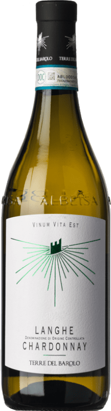 10,95 € Free Shipping | White wine Terre del Barolo D.O.C. Langhe Piemonte Italy Chardonnay Bottle 75 cl
