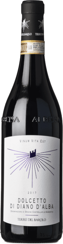 11,95 € Envío gratis | Vino tinto Terre del Barolo D.O.C. Dolcetto di Diano d'Alba - Diano d'Alba Carema Piemonte Italia Dolcetto Botella 75 cl