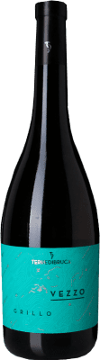 11,95 € Бесплатная доставка | Белое вино Terre di Bruca Vezzo D.O.C. Sicilia Сицилия Италия Grillo бутылка 75 cl