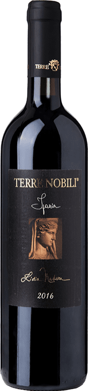 17,95 € Envoi gratuit | Vin Rouge Terre Nobili Ipazia I.G.T. Calabria Calabre Italie Nerello Eco — Biologique Bouteille 75 cl